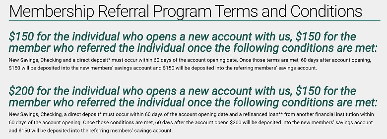 Spokane City Credit Union Referral Bonus