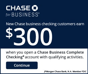 Chase Business Checking Bonus Banner