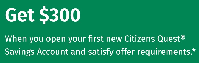 Citizens Bank Savings Bonus