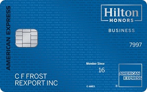 The Hilton Honors American Express Business Card 