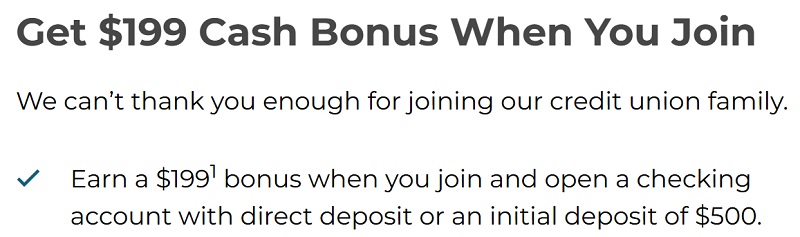 Power Financial Credit Union Checking Bonus