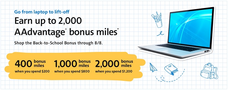 American Airlines Shopping Portal Bonus