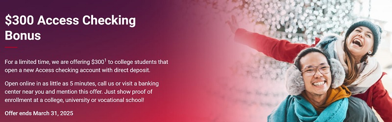 Bank of Oklahoma Student Checking Bonus