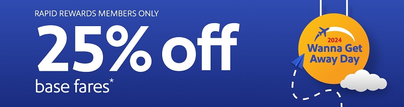 Southwest Airlines Award Sale