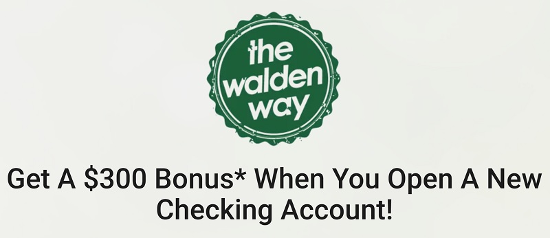 Walden Savings Bank Checking Bonus
