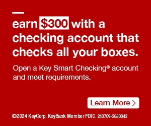 KeyBank Checking Bonus Banner