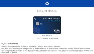 United Explorer Offer