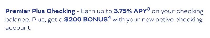 Premier America Credit Union Checking Bonus