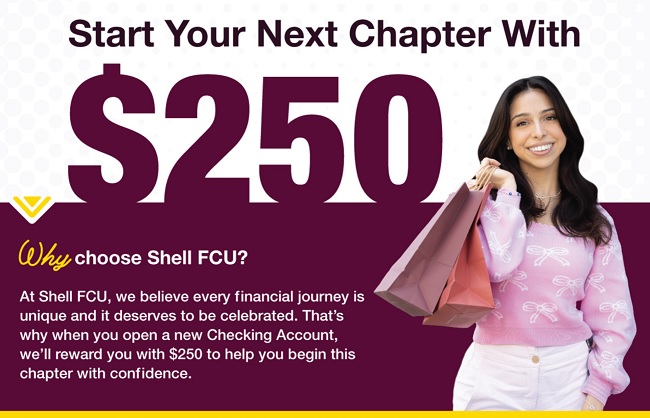 Shell Federal Credit Union Checking Bonus
