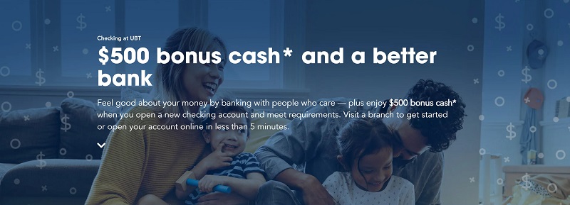 Union Bank & Trust Checking Bonus