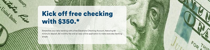 Elevations Credit Union Checking Bonus