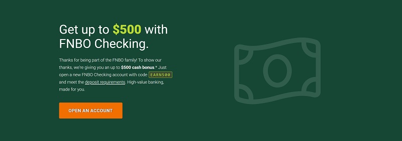 FNBO Checking Bonus