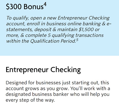 Wintrust Business Checking Bonus