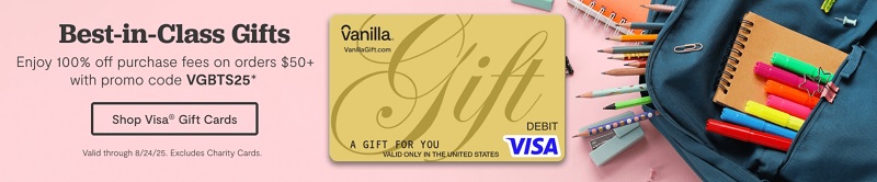 VanillaGift Promotion