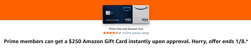 Amazon Prime Visa Bonus