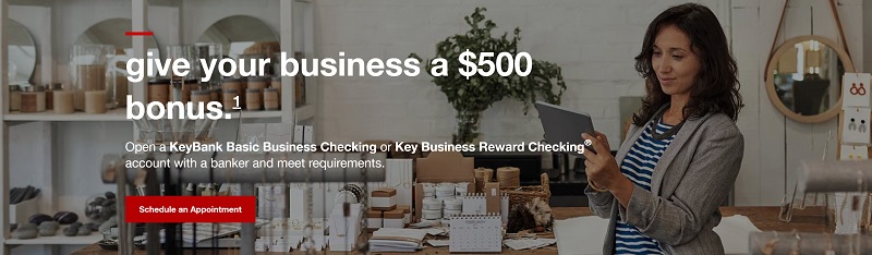KeyBank Business Checking Bonus