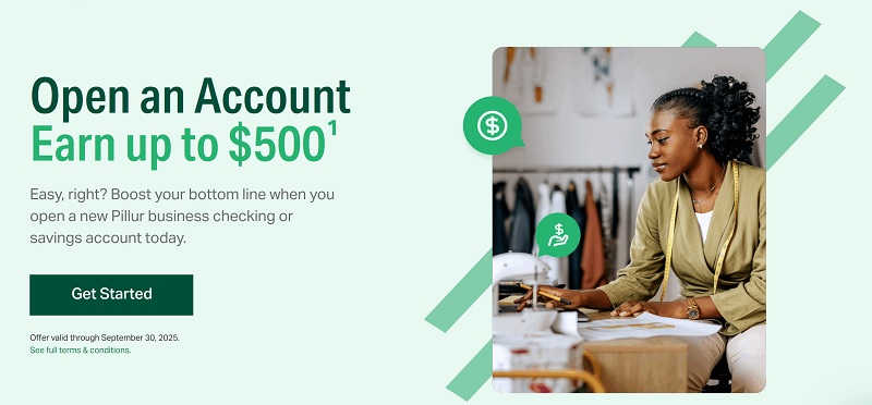 Pillur Business Checking Bonus