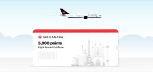 Air Canada Chase Sapphire Reserve Bonus