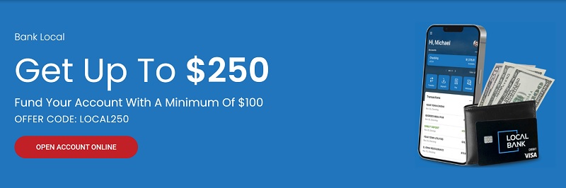 Local Bank Checking Bonus