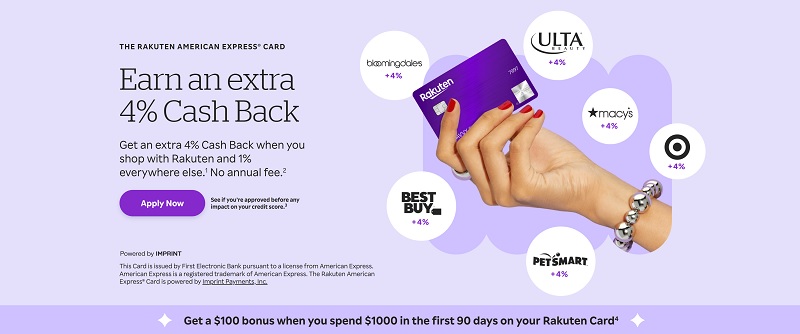 Rakuten American Express Card Bonus