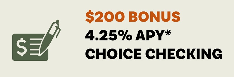 Fibre Federal Credit Union Checking Bonus