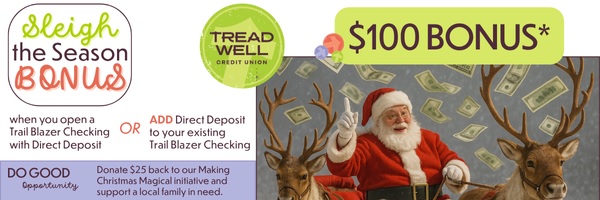 Treadwell Credit Union Checking Bonus