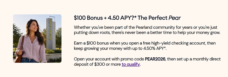 Wellby Financial Checking Bonus