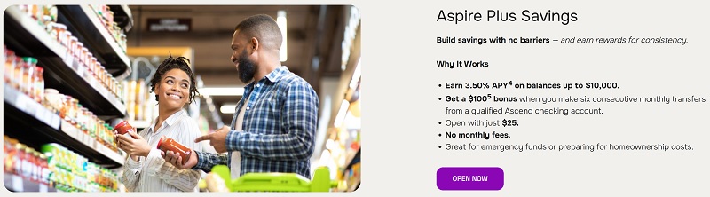 Ascend Bank Savings Bonus