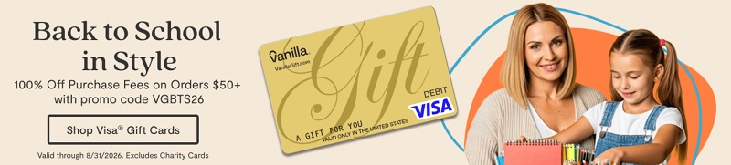 VanillaGift Promotion