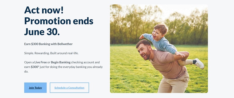 Bellwether Community Credit Union Checking Bonus